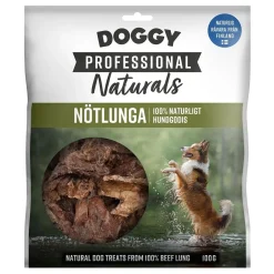 Doggy Professional Naturals Hundgodis Nötlunga 100 g