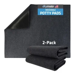 Drymate Valpmatta Grå 2-pack 74x91 cm