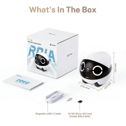 Enabot Rola Mini Companion Robot Husdjurskamera