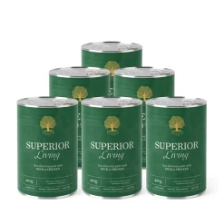 Essential Foods Superior Living Paté Våtfoder till Hund 400 g
