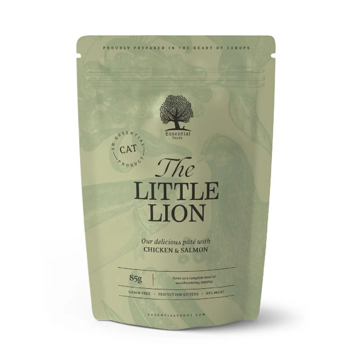 Essential Foods The Little Lion Paté Våtfoder till Kattunge 12x85 g