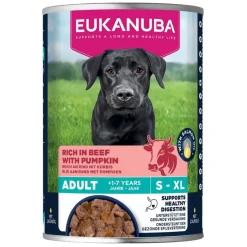 Eukanuba Dog Wet Adult Beef with Pumpkin Våtfoder till Hund 400 g