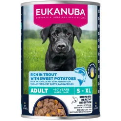 Eukanuba Dog Wet Adult Trout with Sweet Potatoes Våtfoder till Hund 400 g