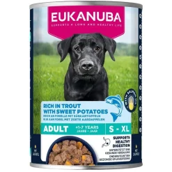 Eukanuba Dog Wet Adult Trout with Sweet Potatoes Våtfoder till Hund 400 g