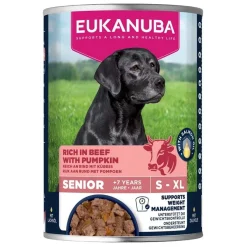 Eukanuba Dog Wet Senior Beef with Pumpkin Våtfoder till Hund 400 g