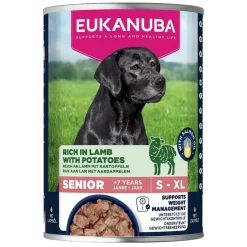 Eukanuba Dog Wet Senior Lamb with Potatoes Våtfoder till Hund 400 g