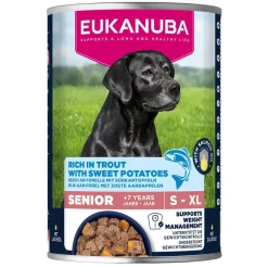 Eukanuba Dog Wet Senior Trout with Sweet Potatoes Våtfoder till Hund 400 g