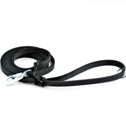 Feel Leather Braid Läderkoppel Svart