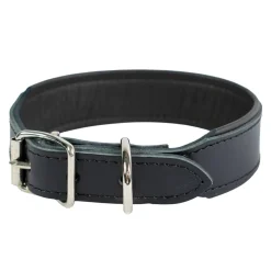 Feel Leather Wyder Läderhalsband Svart