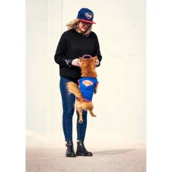 For FAN Pets Superman Hundtröja Blå