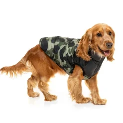 FuzzYard Harlem Puffer Hundjacka Camo