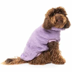 FuzzYard Turtle Teddy Hundtröja Lila