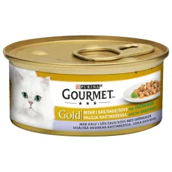 Gourmet Gold Bitar i Sås Kalv & Grönsaker 12x85 g