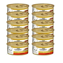 Gourmet Gold Bitar i Sås Oxkött 12x85 g