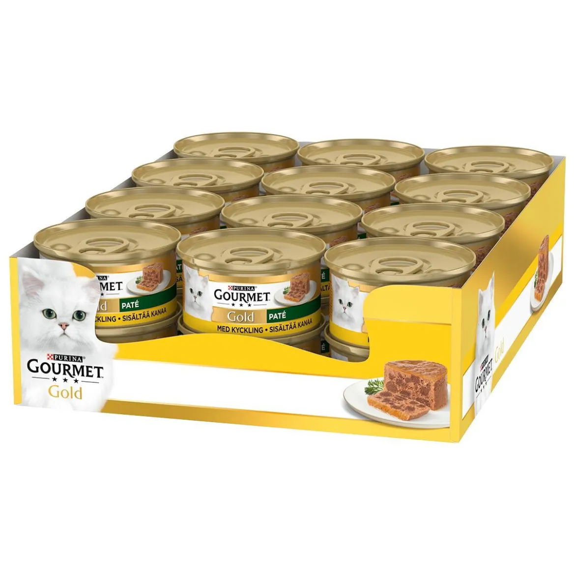 Gourmet Gold Kyckling i Paté 24x85 g