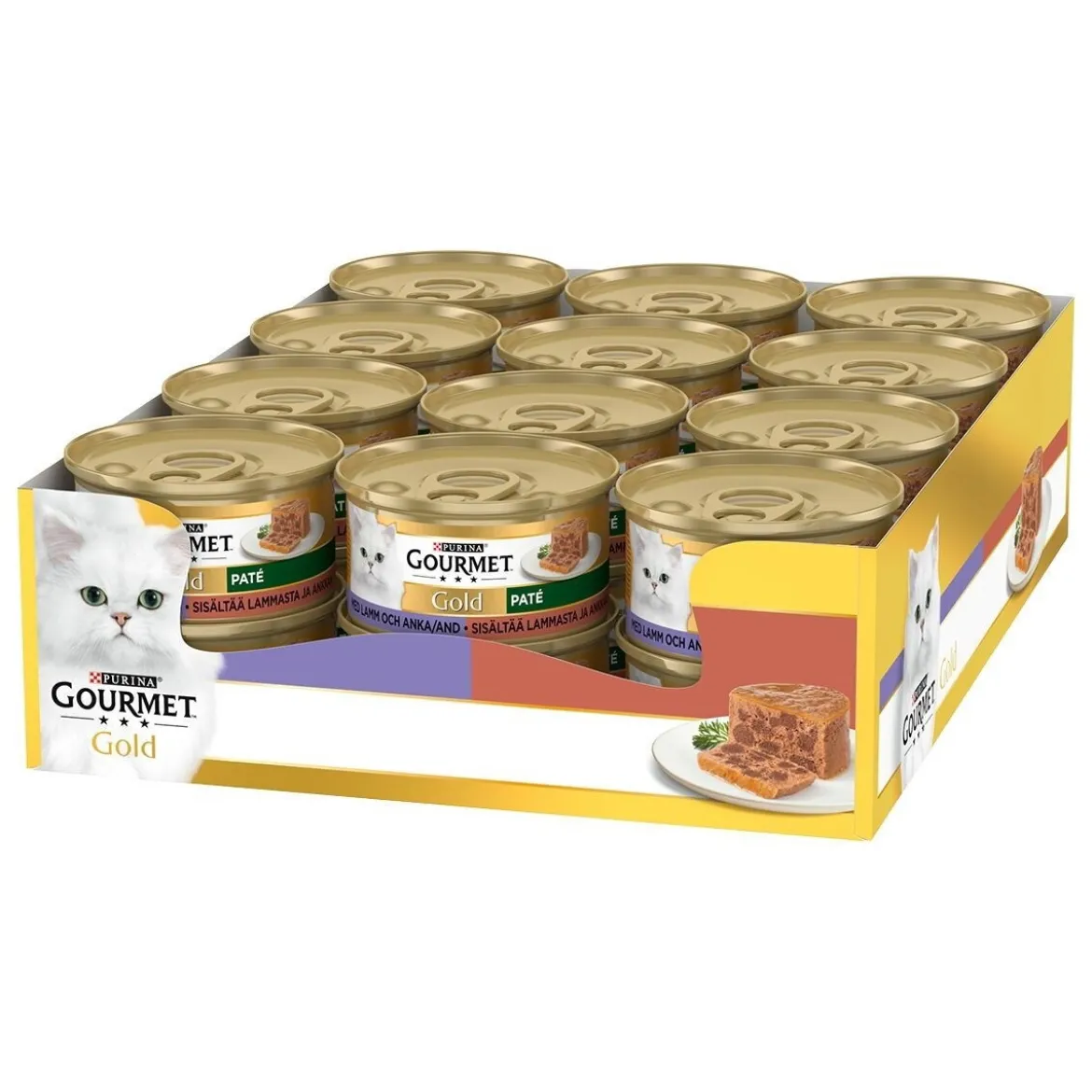 Gourmet Gold Lamm & Anka Paté 24x85 g
