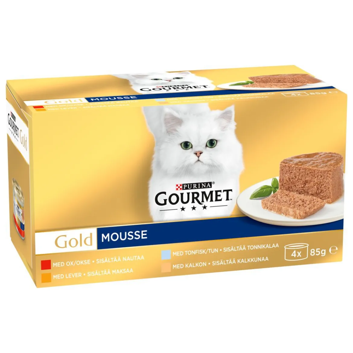 Gourmet Gold Mousse Selection 4 x 85 g