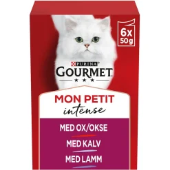 Gourmet Mon Petit Meat Selection Våtfoder till Katt 6x50 g