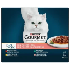 Gourmet Perle Mini Fillets i Sås Multipack 24x85 g