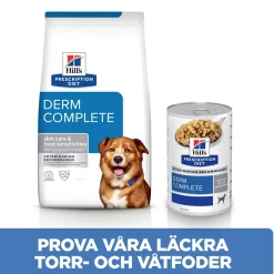 Hill's Prescription Diet Canine Derm Complete Skin Care & Food Sensitivities