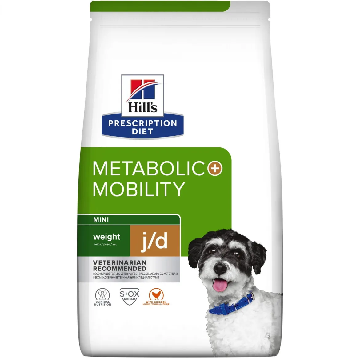 Hill's Prescription Diet Canine j/d Metabolic + Mobility Mini Weight Chicken