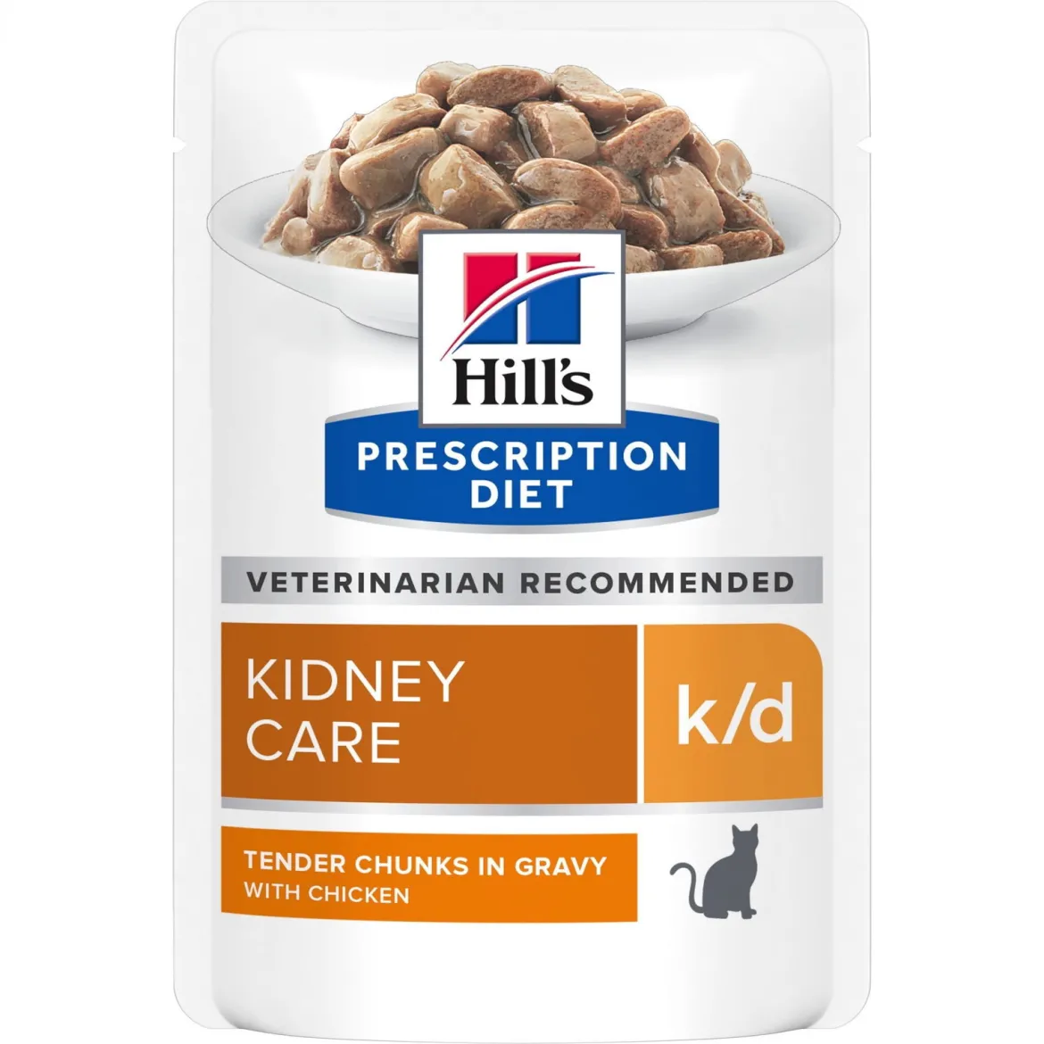 Hill's Prescription Diet Feline k/d Kidney Care Chicken 12x85 g