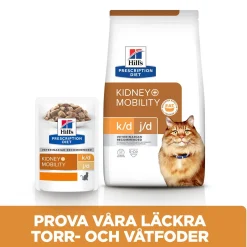 Hill's Prescription Diet Feline k/d j/d Kidney + Mobility Chicken 12x85 g