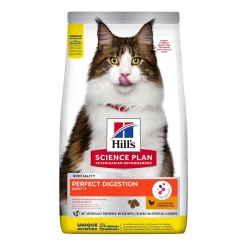 Hill's Science Plan Cat Adult 1+ Perfect Digestion Chicken & Brown Rice