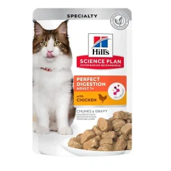 Hill's Science Plan Feline Perfect Digestion Adult 1+ 12x85 g