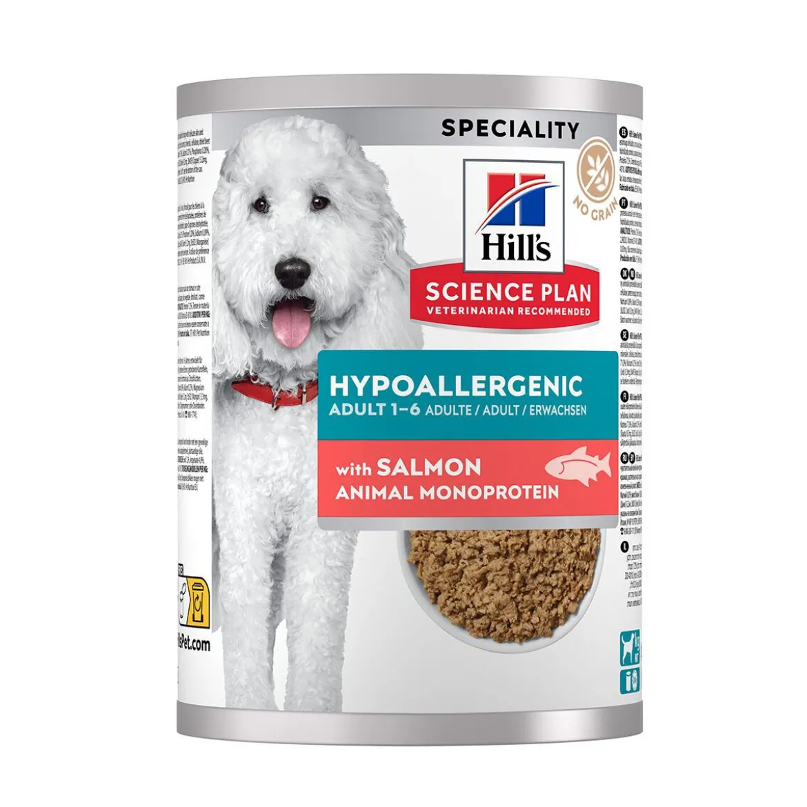 Hill's Science Plan Hypoallergenic Adult Salmon Våtfoder till Hund 363 g