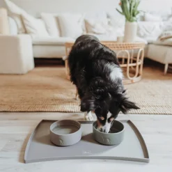 Hunter Osby Hundmatskål i Keramik Grå