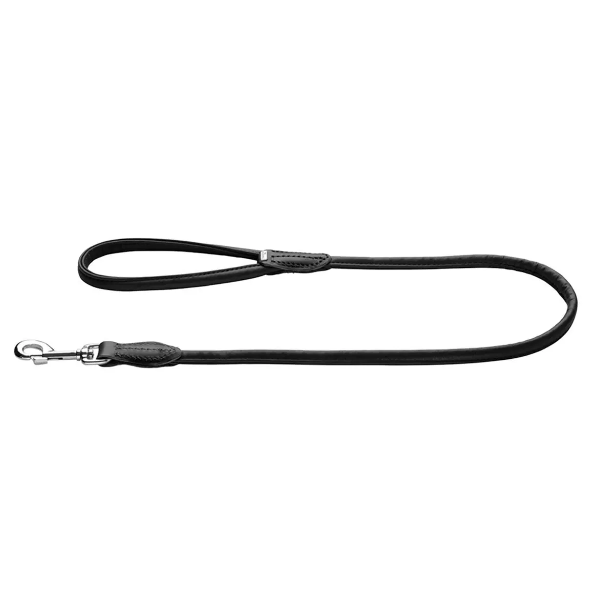 Hunter Round & Soft Hundkoppel Svart
