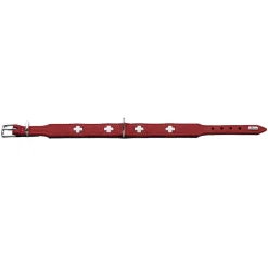 Hunter Swiss Hundhalsband Röd