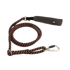 Hurtta ECO Hundkoppel Justerbart Svart 120-180 cm