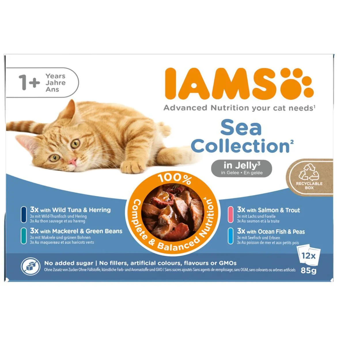 Iams Delights in jelly Multipack Sea Collection 12x85 g