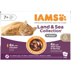 Iams Delights Senior Gravy Multipack