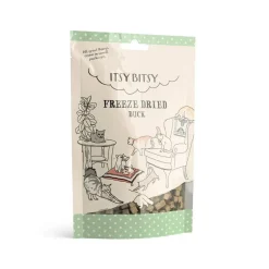 ItsyBitsy Frystorkat Kattgodis Anka 40 g