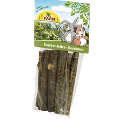 Jr Farm Gnagpinnar Hasselnötsträ 40g