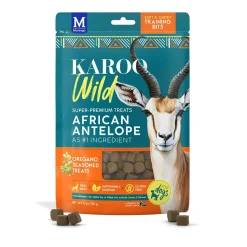 Karoo Wild Hundträningsgodis med Oregano och Antilopkött 113 g