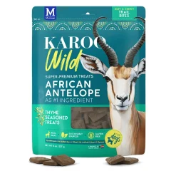 Karoo Wild Trail Bites Hundgodis med Timjan och Antilopkött