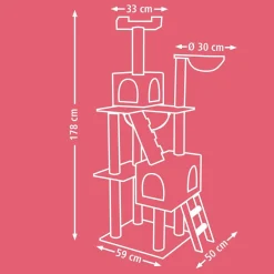 Kerbl Square Klösträd Grå