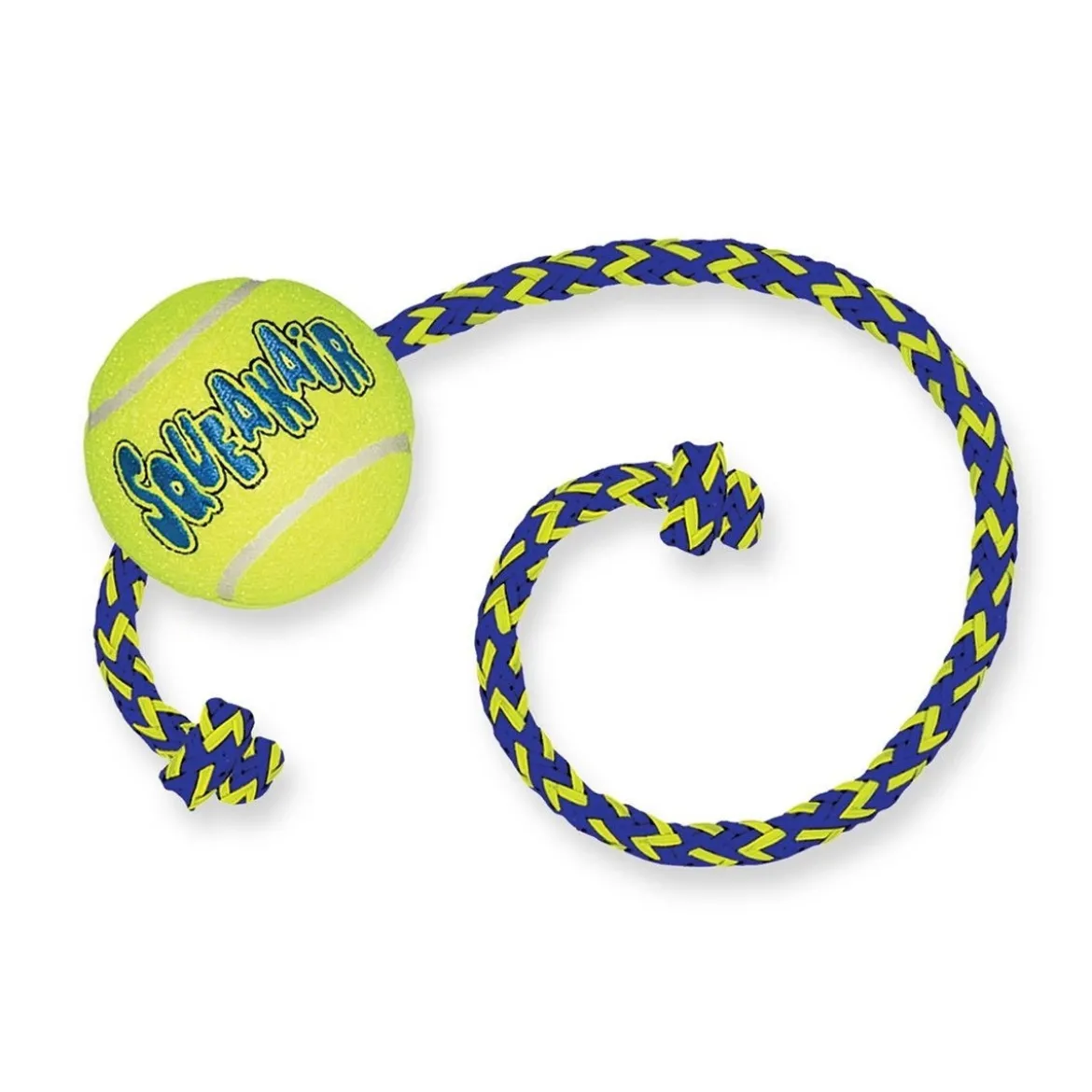 KONG Airdog Squeaker Boll med Snöre