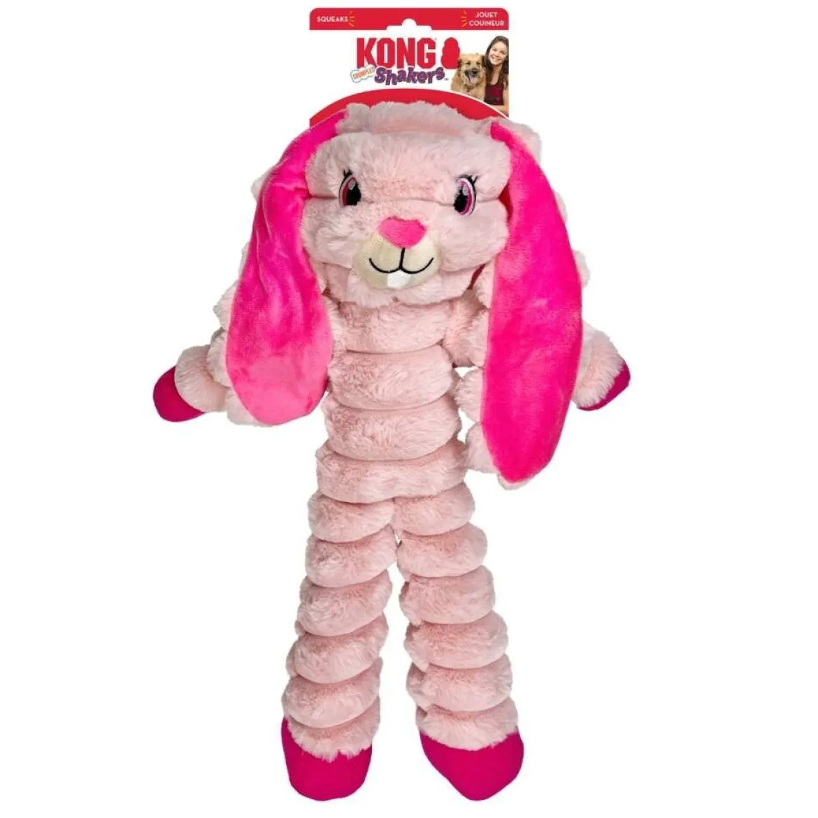 KONG Shakers Crumples Kanin XL 49,5 cm