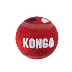 KONG Signature Sport Hundbollar M 6 cm 3-pack
