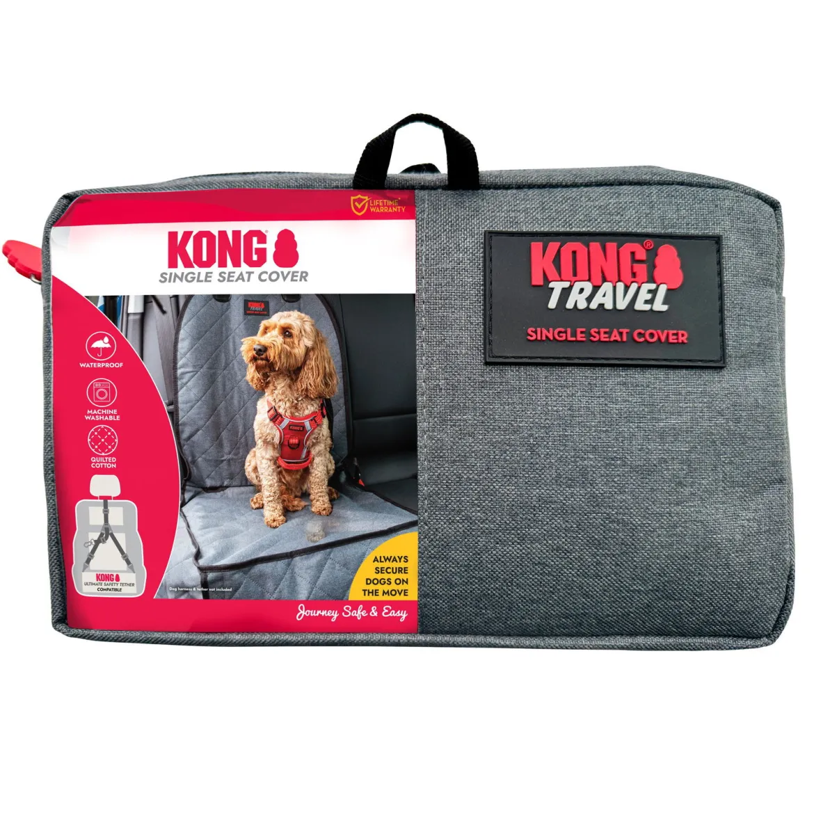 Kong Travel Bilsätesskydd Singelsäte