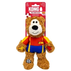 KONG Wild Knots Björn Fotboll Spanien Hundleksak