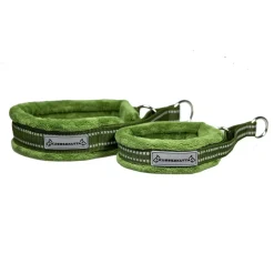 Kusse & Kutta Fluffigt Hundhalsband Grönt