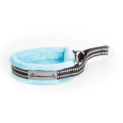 Kusse & Kutta Fluffigt Hundhalsband Ljusblå