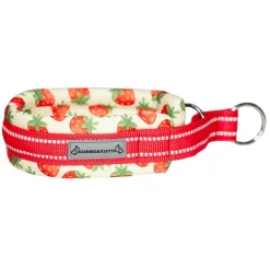Kusse & Kutta Hundhalsband Lycra Jordgubbar