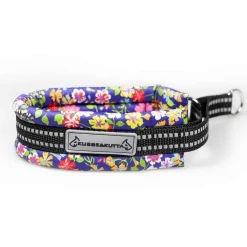 Kusse&Kutta Hundhalsband Lycra Blommor